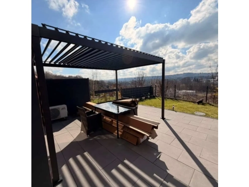 Pergola Mirador Solid 80 3x4